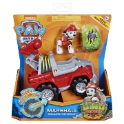 Imagine PATRULA CATELUSILOR SET VEHICUL CU CATELUS MARSHALL SI FIGURINA DINO SURPRIZA