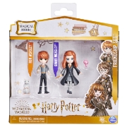 Imagine HARRY POTTER WIZARDING WORLD MAGICAL MINIS SET 2 FIGURINE RON SI GINNY WEASLEY