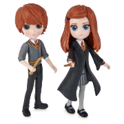 Imagine HARRY POTTER WIZARDING WORLD MAGICAL MINIS SET 2 FIGURINE RON SI GINNY WEASLEY