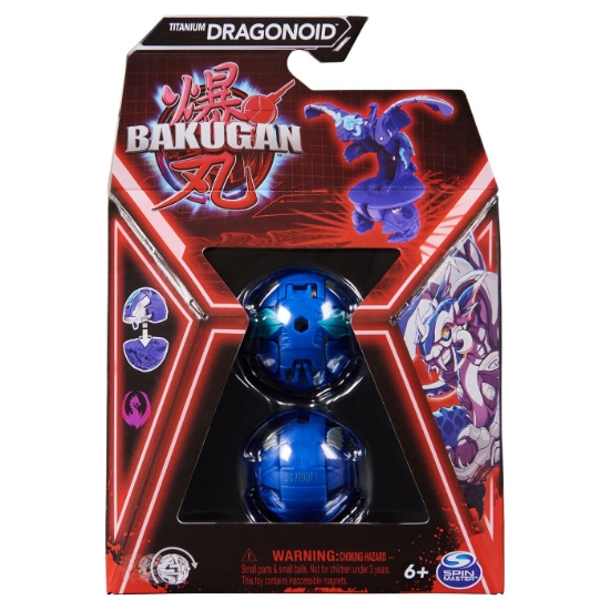 Imagine BAKUGAN CORE PACHET DE BAZA TITANIUM DRAGONOID