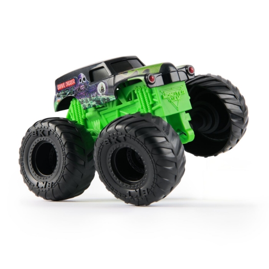 Imagine MONSTER JAM VALUE MASINUTA METALICA GRAVE DIGGER SCARA 1 LA 43