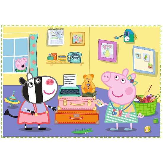 Imagine PUZZLE TREFL 4IN1 PEPPA PIG