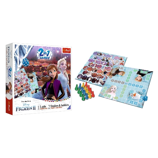 Imagine JOC FROZEN 2IN1 LUDO SI SERPISORI SCARI