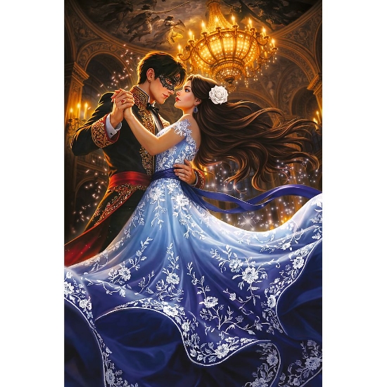 Imagine PUZZLE TREFL 600 FLAMINGO ROMANTISM