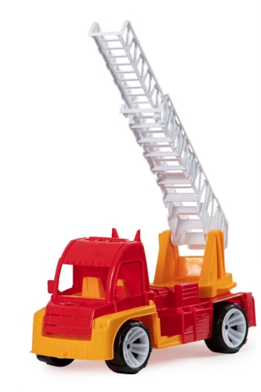 Imagine AUTOSPECIALA POMPIERI CU SCARA PORTOCALIU ROSU 46CM