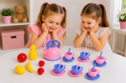 Imagine SET VESELA MAGIC PICNIC ROZ ALBASTRU