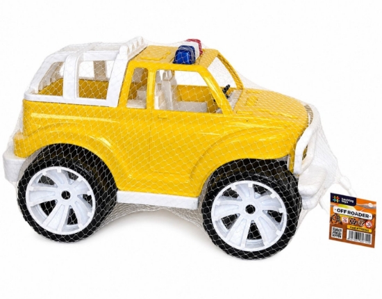 Imagine MASINA JEEP OFF ROADER GALBEN 39CM