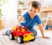 Imagine MASINA JEEP OFF ROADER ROSU 39CM