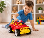 Imagine MASINA JEEP OFF ROADER ROSU 39CM