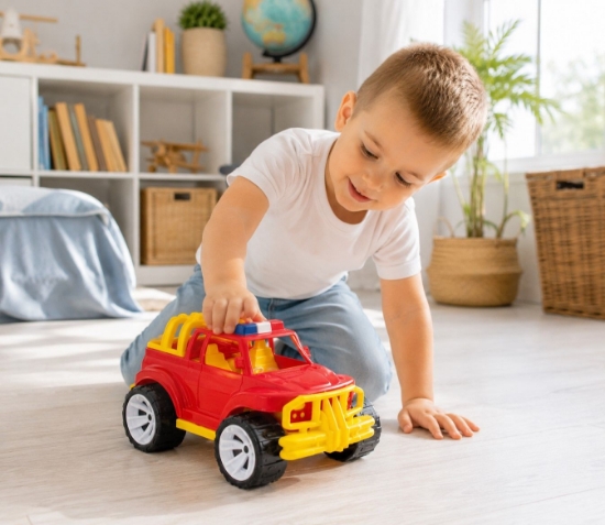 Imagine MASINA JEEP OFF ROADER ROSU 39CM