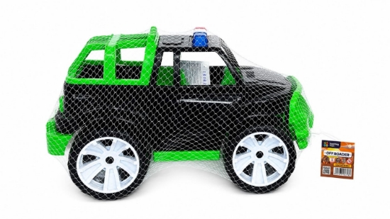 Imagine MASINA JEEP OFF ROADER NEGRU VERDE 39CM