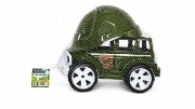 Imagine MASINA JEEP OFF ROADER CU CASCA MILITAR 32CM