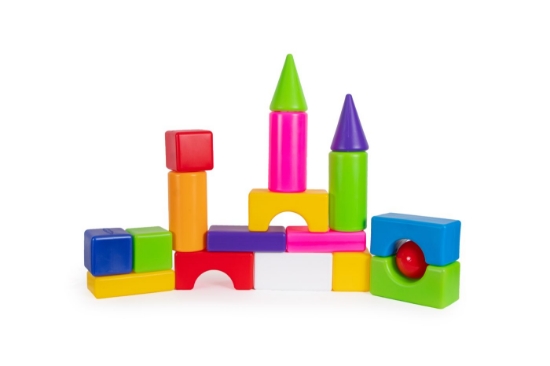 Imagine SET CONSTRUCTOR BLOCURI MULTICOLORE