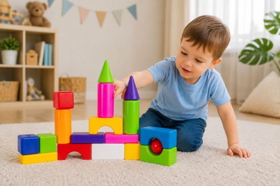 Imagine SET CONSTRUCTOR BLOCURI MULTICOLORE