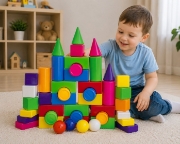 Imagine SET CONSTRUCTOR BLOCURI MULTICOLORE 2