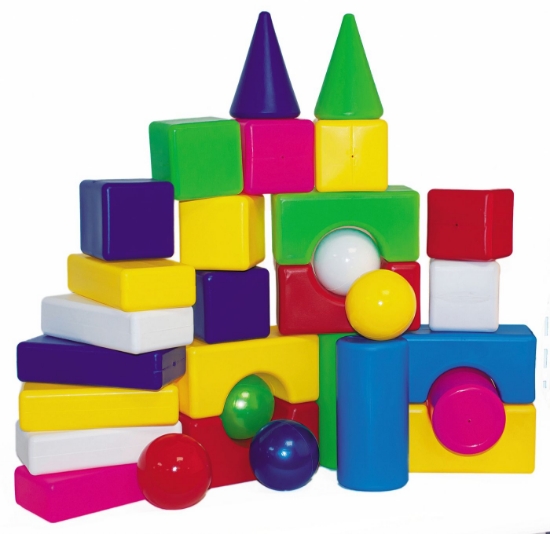 Imagine SET CONSTRUCTOR BLOCURI MULTICOLORE 3