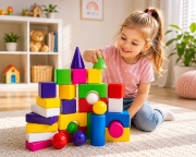 Imagine SET CONSTRUCTOR BLOCURI MULTICOLORE 3