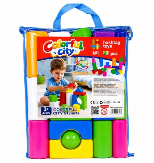Imagine SET CONSTRUCTII ORASUL COLORAT 1