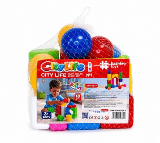 Imagine SET CONSTRUCTII CITY LIFE MINI 1 PLASA