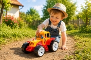 Imagine TRACTOR BAMS 0 PORTOCALIU ROSU