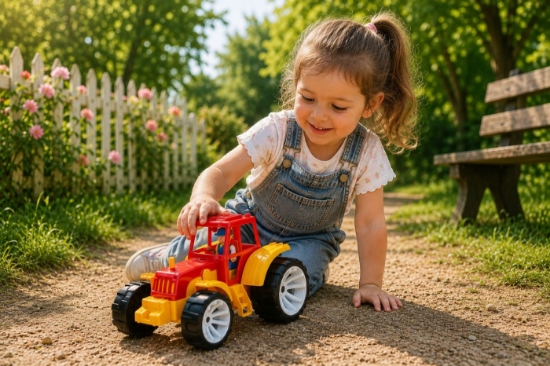 Imagine TRACTOR BAMS 0 ROSU PORTOCALIU