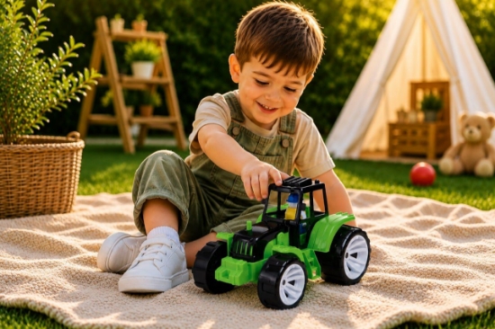 Imagine TRACTOR BAMS 0 NEGRU VERDE