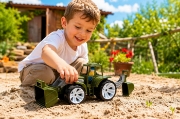 Imagine TRACTOR BAMS 2 CU 2 CUPE MILITAR