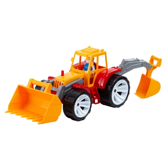Imagine TRACTOR BAMS 2 CU 2 CUPE PORTOCALIU ROSU