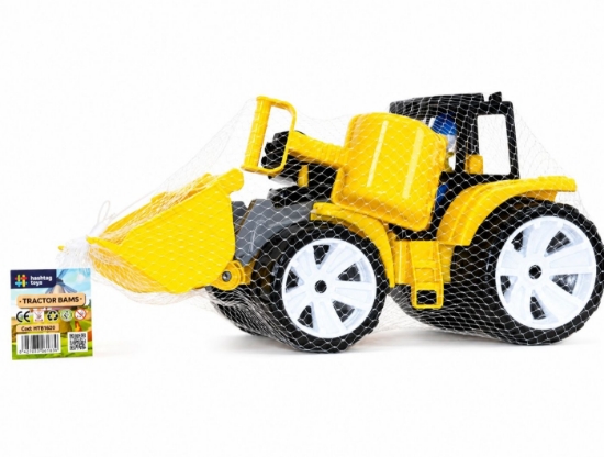 Imagine TRACTOR BAMS 2 CU 2 CUPE NEGRU GALBEN