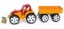 Imagine TRACTOR BAMS 3 CU REMORCA ROSU PORTOCALIU