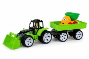 Imagine TRACTOR BAMS FATA ZAMBITOARE NEGRU VERDE
