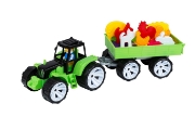Imagine SET TRACTOR FERMA NEGRU VERDE