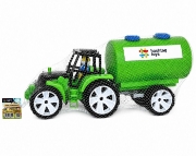 Imagine TRACTOR CU CISTERNA NEGRU VERDE