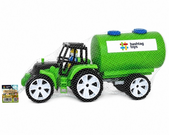 Imagine TRACTOR CU CISTERNA NEGRU VERDE
