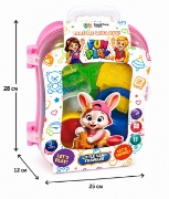 Imagine SET MICUL CALATOR RUCSAC PENTRU NISIP ROZ
