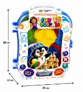 Imagine SET MICUL CALATOR RUCSAC PENTRU NISIP ALBASTRU