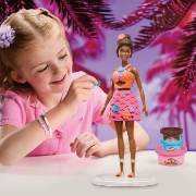 Imagine PLAY DOH BARBIE SET CREATII VESTIMENTARE ZI DE PLAJA COCHETA