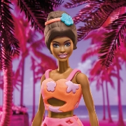Imagine PLAY DOH BARBIE SET CREATII VESTIMENTARE ZI DE PLAJA COCHETA