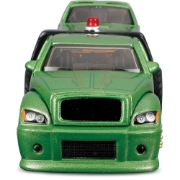 Imagine MAISTO DESIGN ELITE TRANSPORT SET CAMION CU RAMPA MAISTO FLATBED SI MASINUTA BUICK REGAL T TYPE 1987 SCARA 1 LA 64
