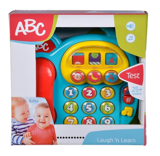Imagine ABC TELEFON BEBE ALBASTRU