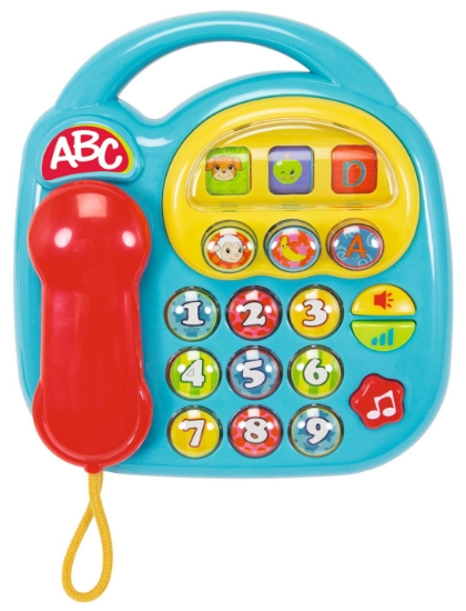 Imagine ABC TELEFON BEBE ALBASTRU