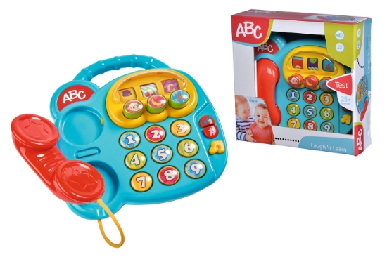 Imagine ABC TELEFON BEBE ALBASTRU