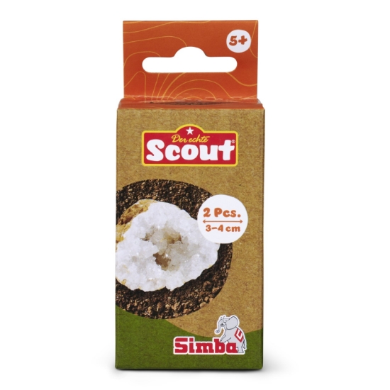 Imagine SIMBA SET GEOLOGIE 2 GEODE DE CRISTAL