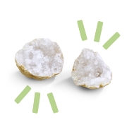 Imagine SIMBA SET GEOLOGIE 2 GEODE DE CRISTAL