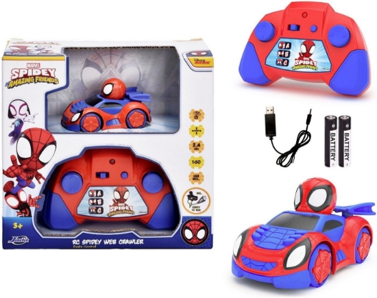 Imagine JADA SPIDEY MASINUTA CU TELECOMANDA SCARA 1 LA 50