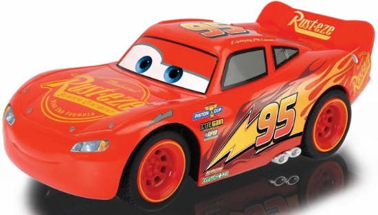 Imagine DICKIE TOYS CARS MASINUTA RC CU TELECOMANDA FULGER MCQUEEN SCARA 1 LA 32