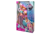 Imagine STEFFI LOVE PAPUSA STEFFI SIRENA MAGICA CURCUBEU CU COADA LUMINOASA 39CM