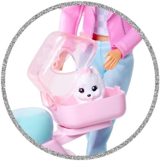 Imagine STEFFI LOVE SET PAPUSA STEFFI PE SCUTER CU ACCESORII