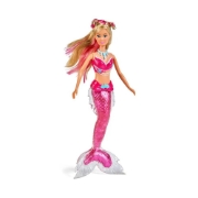 Imagine STEFFI LOVE SIRENA CU COADA FLEXIBILA SI DELFIN 29CM