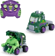 Imagine DICKIE TOYS MARVEL RAZBUNATORII MASINA RC CU TELECOMANDA 2.4GHz HULK SMASH CU SUNETE SCARA 1 LA 24